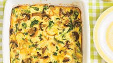Mushroom and Spinach Frittata