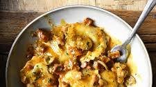 Mushroom Chorizo Ravioli