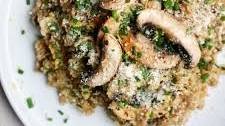 Mushroom Quinoa Risotto (Quinotto)