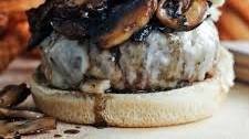 Mushroom Swiss Burger