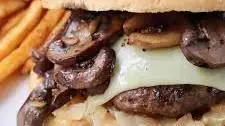 Mushroom Swiss Burger