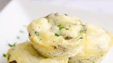 Mushroom + Swiss Egg White Muffins