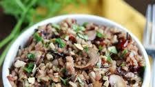 Mushroom Wild Rice Pilaf