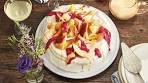 Nigella's Peach Melba Pavlova | Ocado