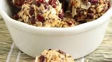 No Bake Cherry Pecan Chia Energy Bites