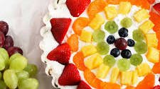 No-Bake Rainbow Fruit Tart.