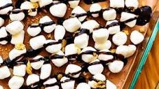 No-Bake S'mores Pudding Cake