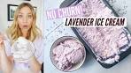 NO-CHURN LAVENDER ICE CREAM | Easy DIY | No Ice ...