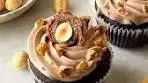 Nutella and Hazelnut Cupcake There's something so ...