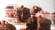 Nutella Pancakes (Chocolate Hazelnut Pancakes)