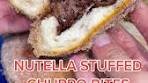 Nutella Stuffed Churro Bites: Easy Dessert Recipe