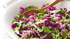 Nutty Apple-Cherry Slaw