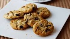 Oatmeal and Raisin Cookies