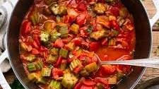Okra and Tomatoes