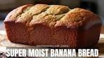 OLD FASHION SUPER MOIST NUTTY BANANA BREAD ...