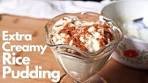 Old Fashioned Rice Pudding ~ Extra Creamy Stove Top Recipe