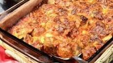 One-Dish Meatball and Ravioli Casserole