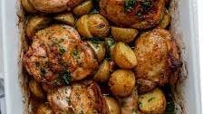 One Pan Chicken and Potatoes Recipe