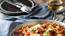 One Pot Chicken Enchilada Rice Casserole