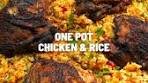 One Pot Chicken & Rice! If you're looking for a quick & easy ...
