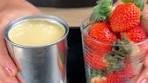 Only strawberries and condensed milk! This summer's ...