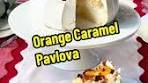 Orange Caramel Pavlova Recipe for Christmas