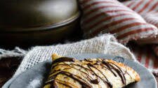 Orange Marmalade Hand Pies with Dark Chocolate Drizzle