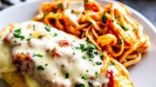 Oven Baked Chicken Parmesan