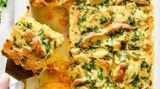 Overnight Ham and Cheese Breakfast Casserole Recipe