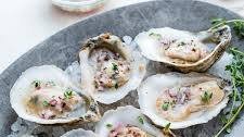 Oysters on the Half Shell with Mignonette