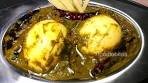 palak egg curry recipe | spinach egg curry | how to make palak ...