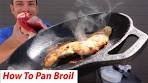Pan Broiling Is The Cooking Method You Don't Know About