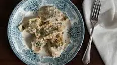 Pansoti, the Italian Riviera traditional ravioli.