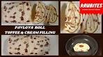 Pavlova Roll | Meringue Roll | Toffee & Cream Filling | Pavlova ...