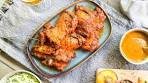 Peach BBQ Chicken Thighs Recipe