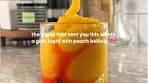 Peach Bellini Recipe for a Fun Girls Night