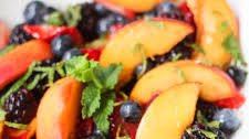 Peach Berry Fruit Salad