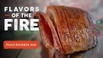 Peach Bourbon Glazed Ham | Flavors of the Fire