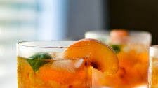 Peach Bourbon Smash