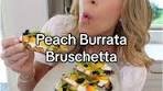 Peach Burrata Bruschetta Recipe | Peach Week Ep. 2