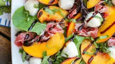 Peach Caprese Salad