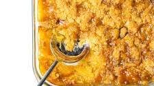 Peach Cobbler with Canned Peaches and Cake Mix