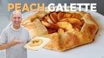 Peach Galette Recipe | So yummy and easy you got to try this!
