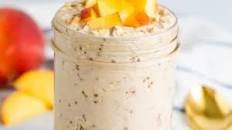 Peach Overnight Oats