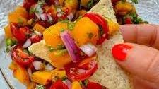 Peach & Tomato Salsa