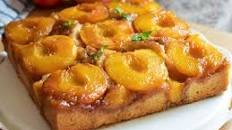 Peach Upside-Down Cake