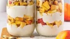 Peach Yogurt Parfaits