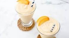 Peaches and Cream Smoothie with FAGE Total