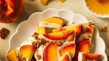 Peaches N' Cream Yogurt Bark