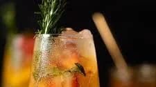 Peachy Ginger Beer Mocktail
